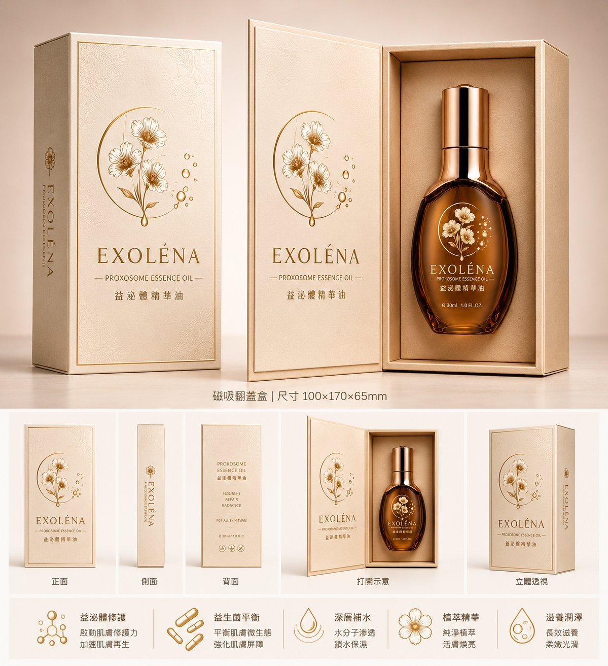 益泌體精華油套組